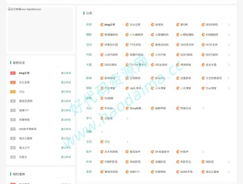 技术导航网站运营源码整站打包，带数据，亲测可用