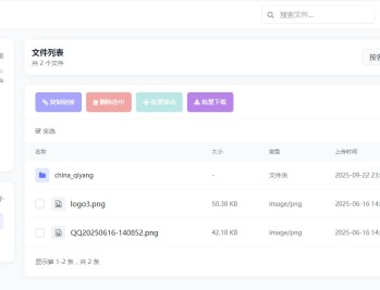 【亲测】全新轻量化个人云盘系统源码 PC+H5自适应